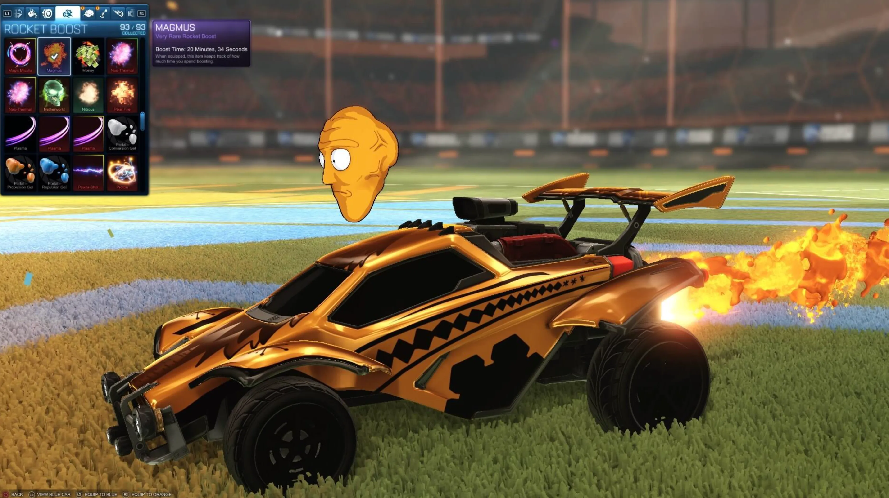 Black Veloce rocket league wheels